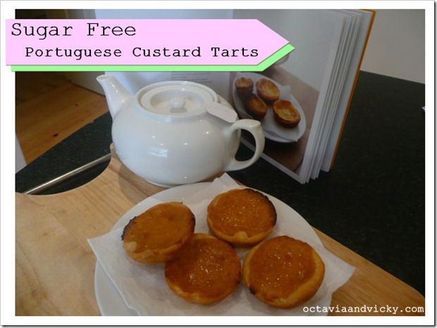 sugar free portuguese tarts